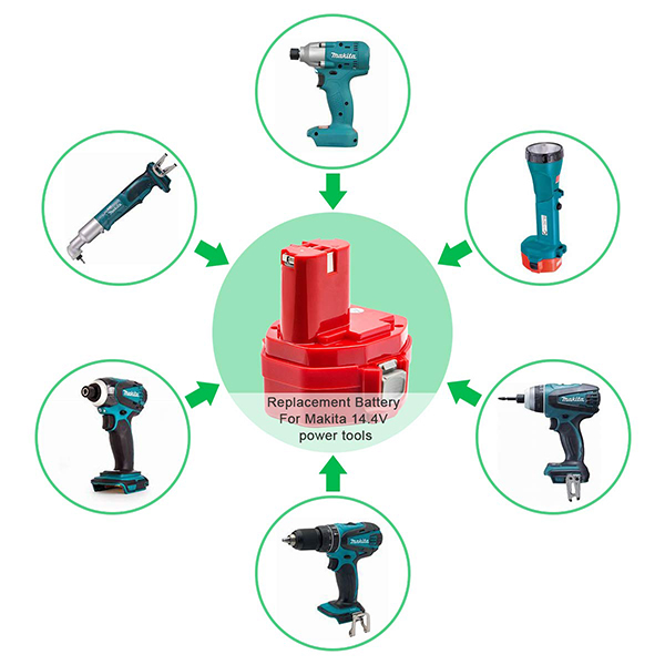 For Makitas Cordless Electric Drill and Screwdriver 1051D 1051DZ 4033D Rechargeable Replace Ni-cd Battery Power Tool Cell Pack