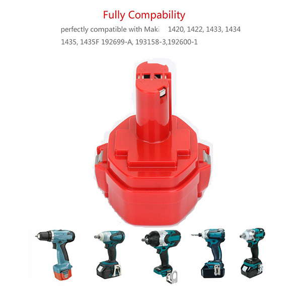 For Makitas Cordless Electric Drill and Screwdriver 1051D 1051DZ 4033D Rechargeable Replace Ni-cd Battery Power Tool Cell Pack