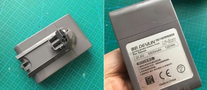 Dyson battery removal instructions